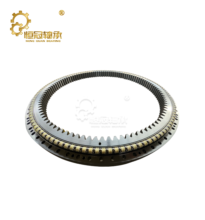 Double Volleyball Slewing Bearing